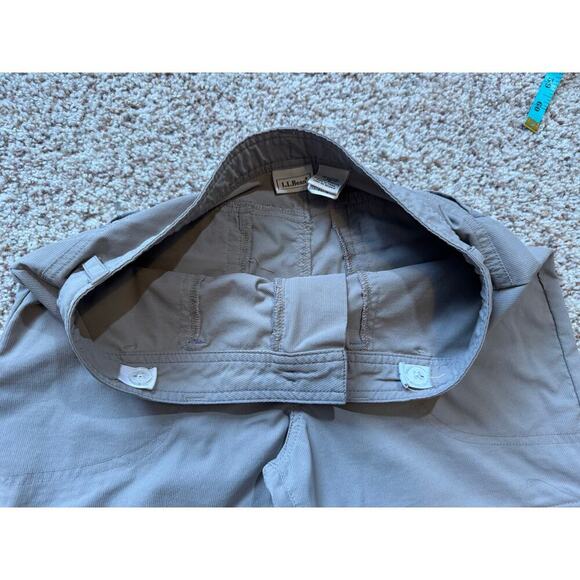 L.L. Bean Convertible Pants, Girls size 14; Shorts & Pants w zip off legs - Picture 3 of 11